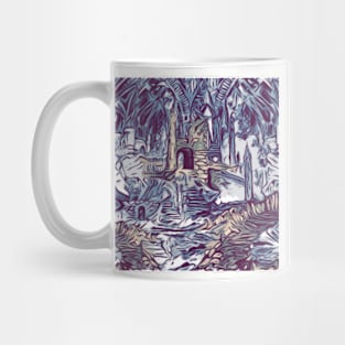 Gothic citadel Mug